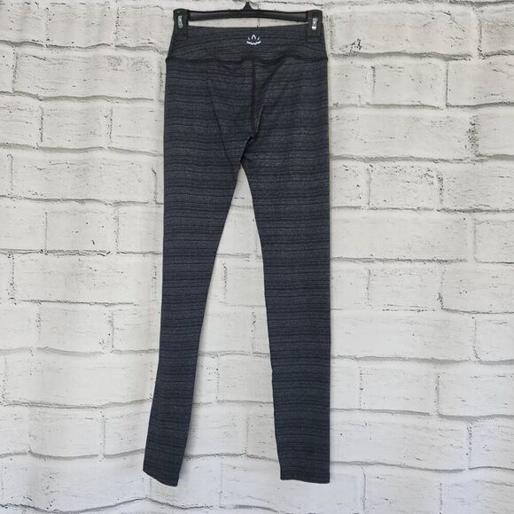 Beyond Yoga Womens Charcoal Space Dye Mid Rise Essential Active Leggings Small - Picture 5 of 11